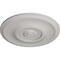 Ekena Millwork Raynor Ceiling Medallion (Fits Canopies up to 6"), Hnd-Painted Ultra Pure White, 20 5/8"OD x 1 3/8"P CM20BEUWF - alternate 4